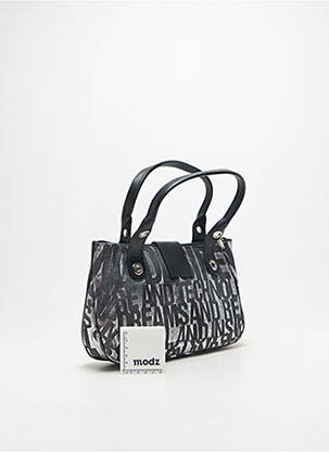 Sac type de porter main forme rectangulaire gris TEXIER femme