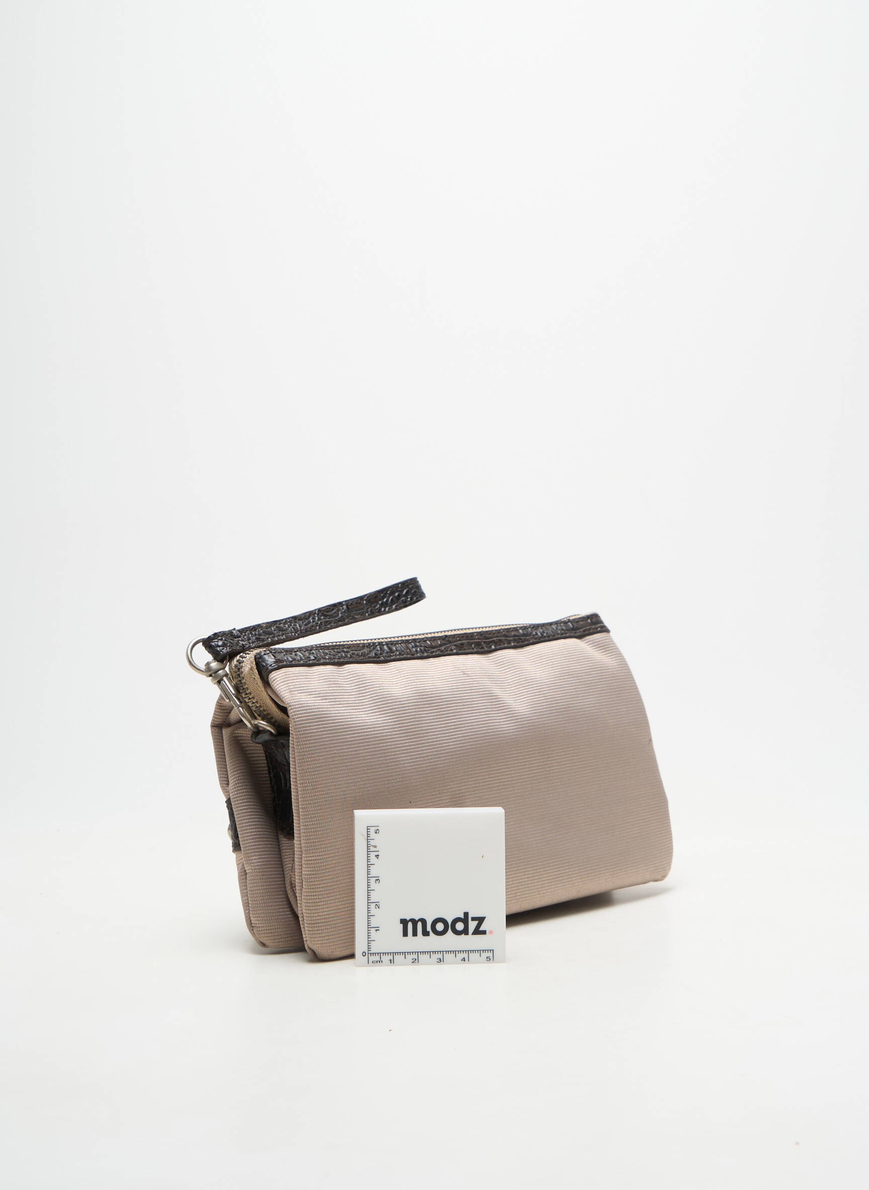 Pochette doublure textile gris DDP femme