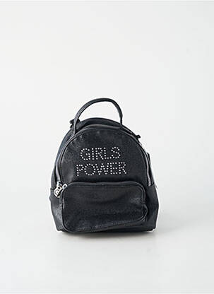 Sac à dos poches noir GP femme