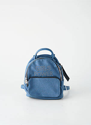 Sac à dos poches bleu GP femme