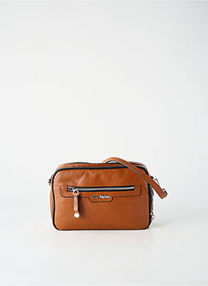 Sac multipoches forme rectangulaire marron MAC ALYSTER femme