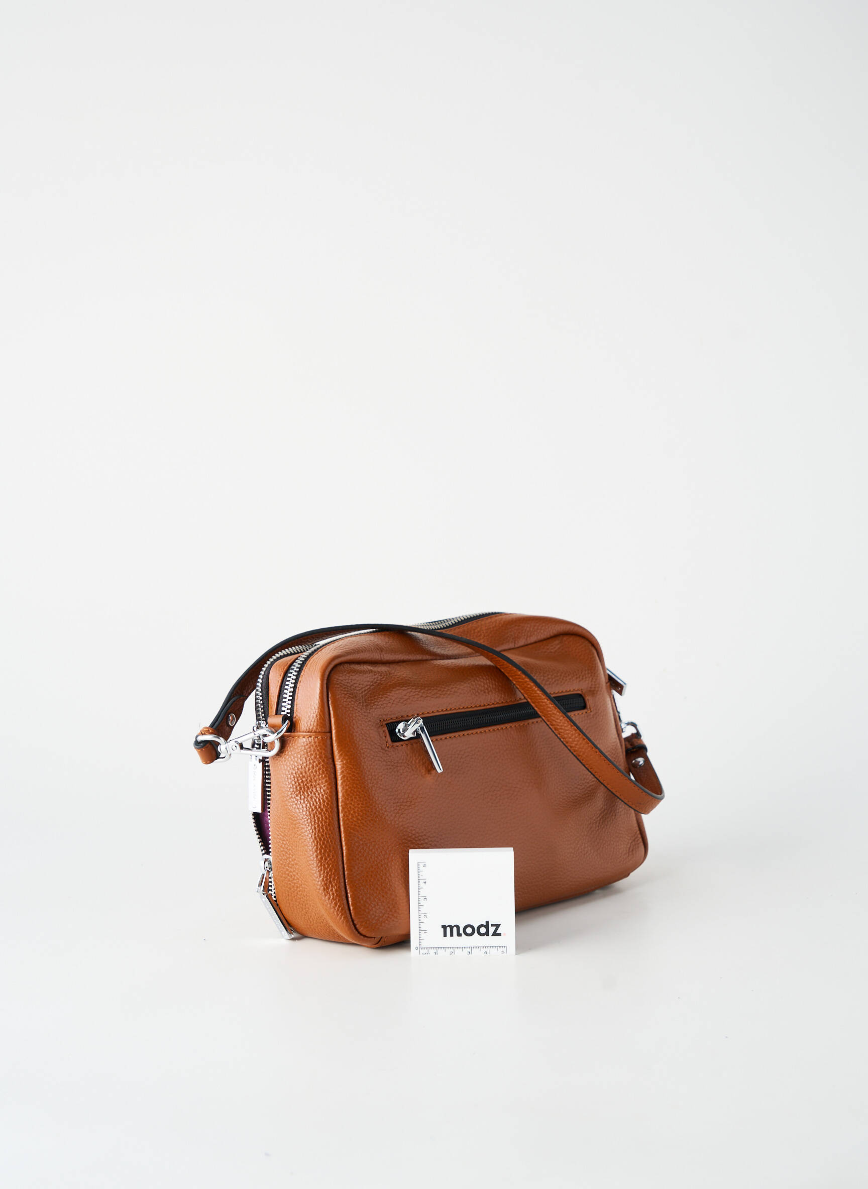 Sac multipoches forme rectangulaire marron MAC ALYSTER femme