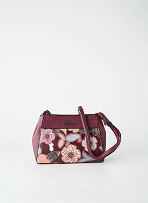 Sac multipoches forme rectangulaire violet MAC ALYSTER femme