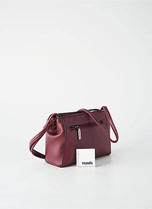 Sac multipoches forme rectangulaire violet MAC ALYSTER femme