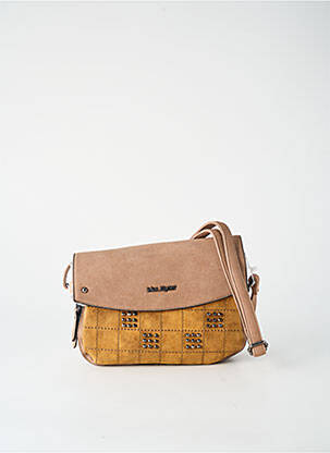 Sac multipoches forme rectangulaire marron MAC ALYSTER femme
