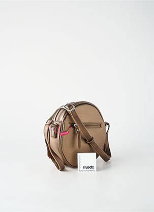 Sac multipoches marron FUCHSIA femme