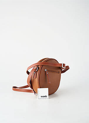 Sac multipoches marron FUCHSIA femme