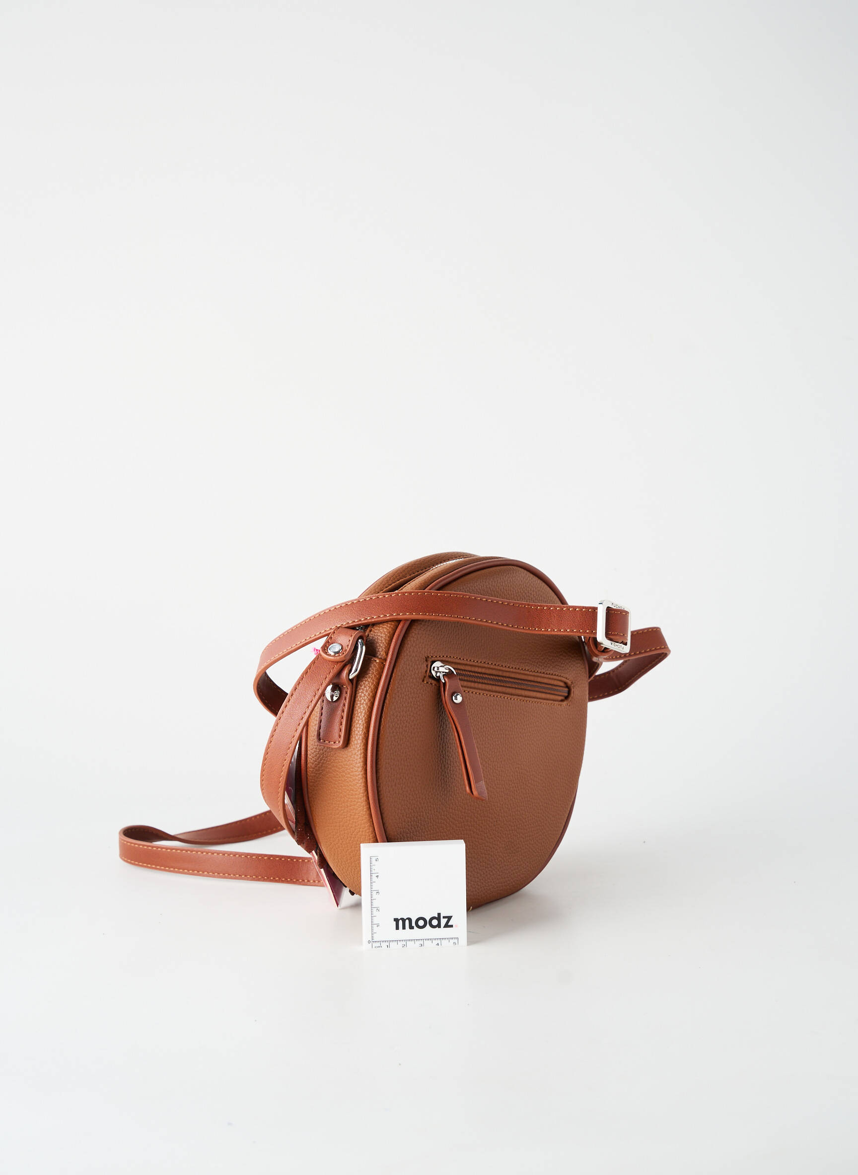Sac multipoches marron FUCHSIA femme
