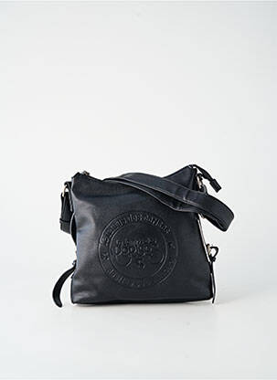 Sac multipoches forme rectangulaire noir LE TEMPS DES CERISES femme
