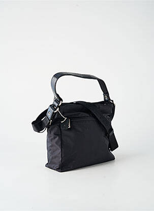 Sac multipoches forme carré noir LANCASTER femme