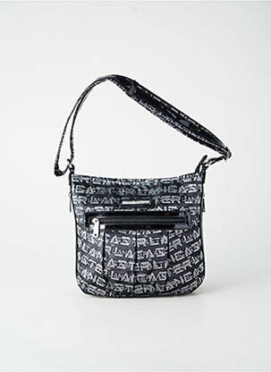 Sac multipoches forme carré gris LANCASTER femme