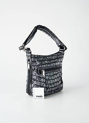 Sac multipoches forme carré gris LANCASTER femme