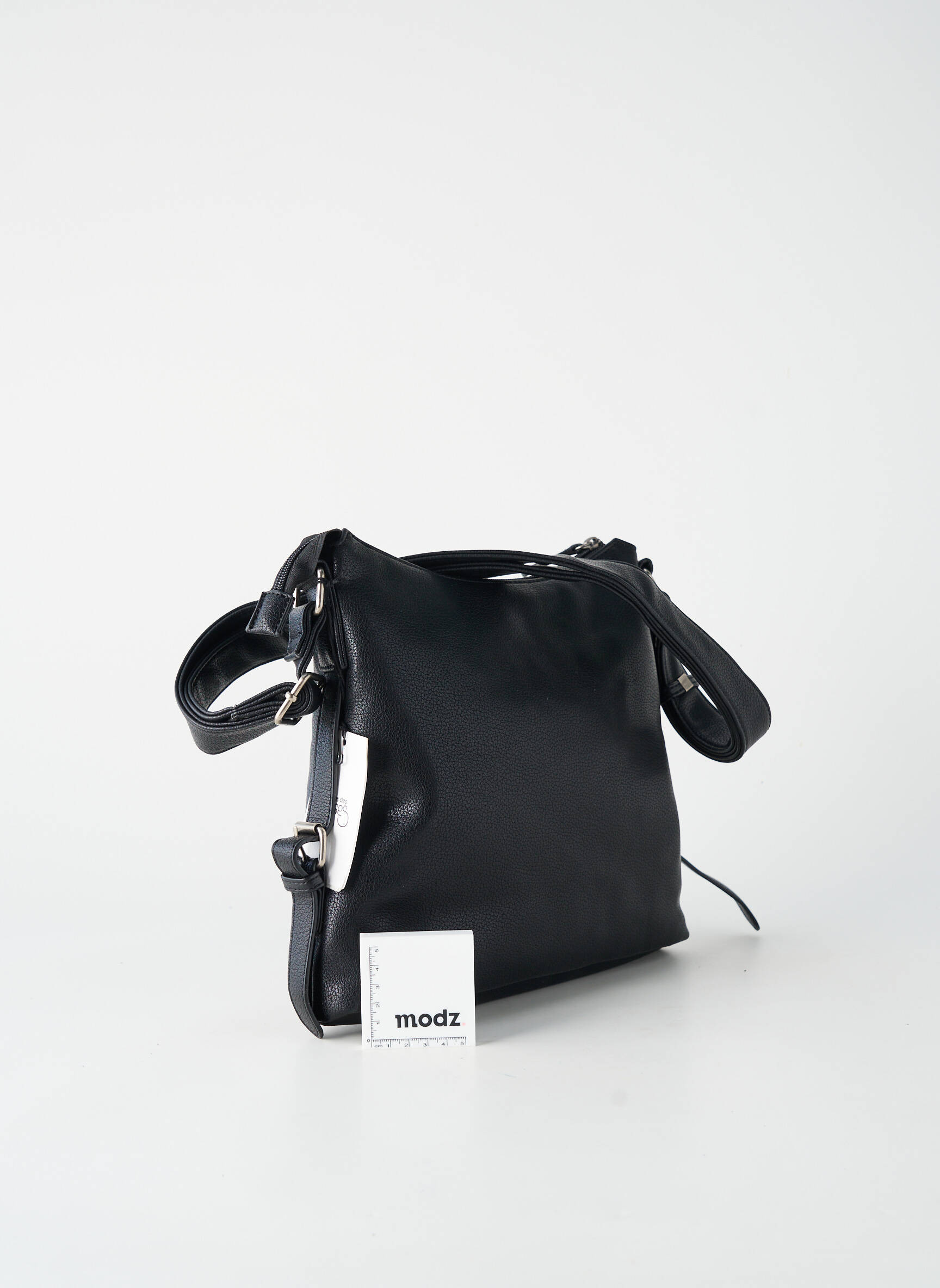 Sac multipoches forme rectangulaire noir LE TEMPS DES CERISES femme