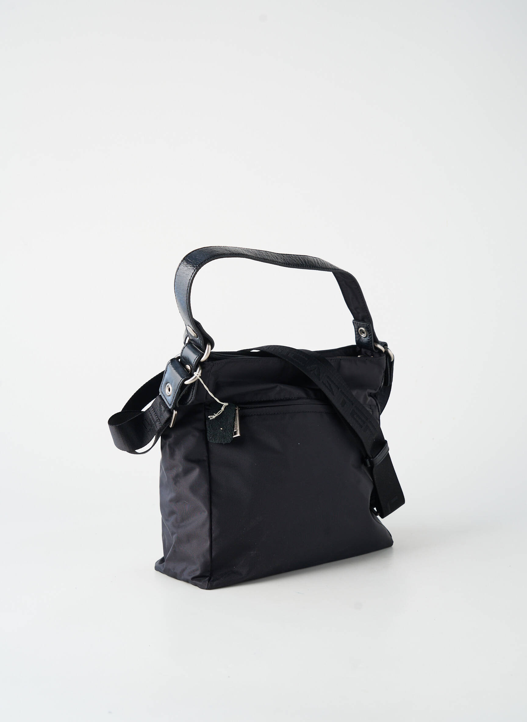 Sac multipoches forme carré noir LANCASTER femme