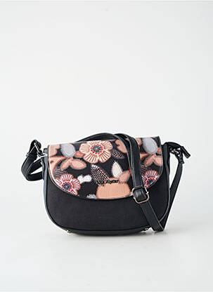 Sac multipoches forme rectangulaire noir MAC ALYSTER femme
