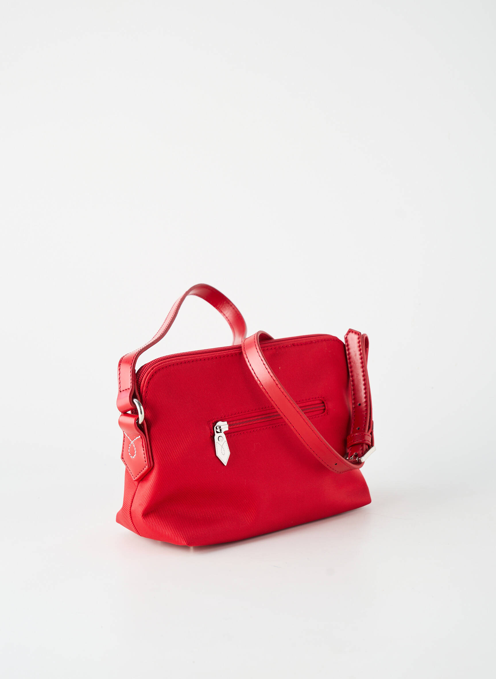 Sac fermeture zippée forme rectangulaire rouge TED LAPIDUS femme