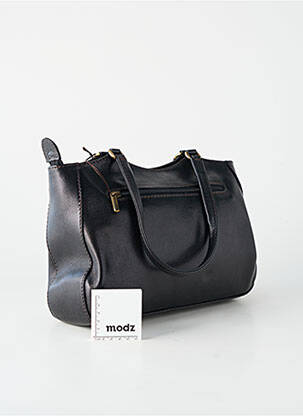Sac fermeture zippée forme rectangulaire noir BAMBOO & CO femme