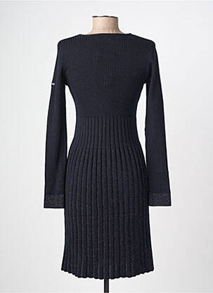 Robe pull col v manches longues bleu SAINT JAMES femme