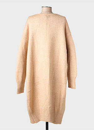 Gilet manches longues stretch beige LOLA ESPELETA femme
