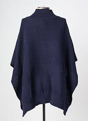 Poncho coupe ample bleu MOLLY BRACKEN femme