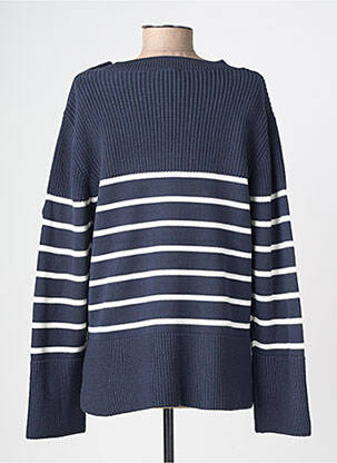 Pull stretch manches longues bleu TBS femme