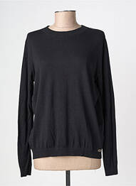 Pull stretch manches longues noir TIMEZONE femme