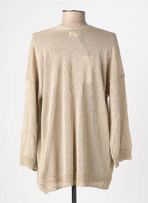 Gilet manches longues manches 3/4 or LOLA ESPELETA femme