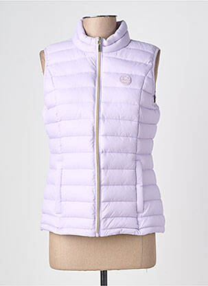 Doudoune poches sans capuche violet MISE AU GREEN femme