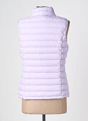 Doudoune poches sans capuche violet MISE AU GREEN femme