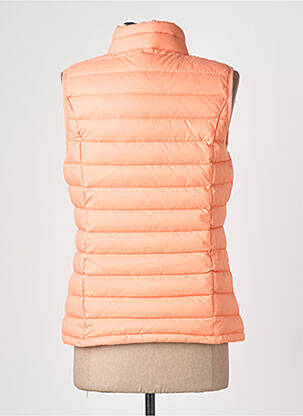 Doudoune poches sans capuche orange MISE AU GREEN femme