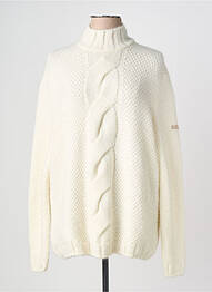 Pull stretch manches longues beige SAINT JAMES femme