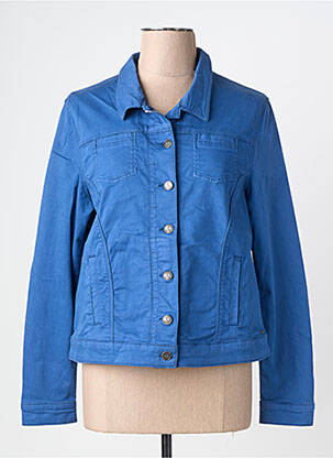 Veste casual poches bleu SAINT JAMES femme