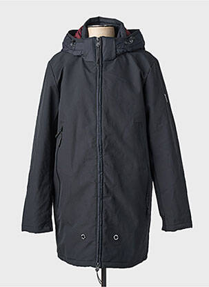 Doudoune poches a capuche noir TIMEZONE homme