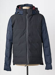 Doudoune manches longues a capuche noir TIMEZONE homme