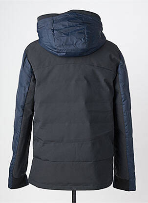Doudoune poches a capuche noir TIMEZONE homme