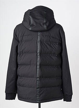 Doudoune poches a capuche noir TIMEZONE homme