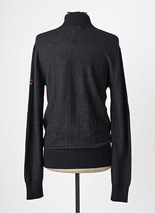 Gilet manches longues manches longues noir TIMEZONE homme