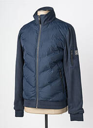Doudoune manches longues sans capuche bleu TIMEZONE homme