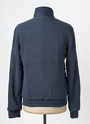 Doudoune manches longues sans capuche bleu TIMEZONE homme