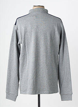 Pull stretch manches longues gris MISE AU GREEN homme