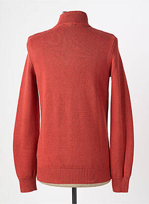 Pull stretch manches longues orange TBS homme