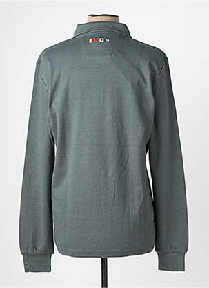 Polo manches longues manches longues vert TBS homme