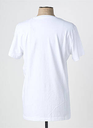 T-shirt stretch manches courtes blanc TIMEZONE homme