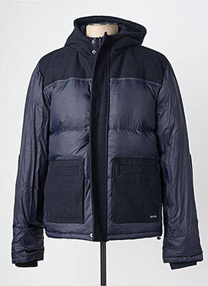 Doudoune poches sans capuche bleu SAINT JAMES homme