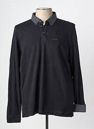 Polo manches longues manches longues noir MISE AU GREEN homme