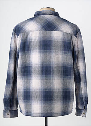 Veste casual fermeture boutonnée sur le devant bleu TBS homme