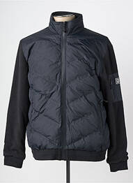 Doudoune manches longues sans capuche noir TIMEZONE homme
