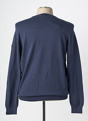 Pull stretch manches longues bleu TBS homme