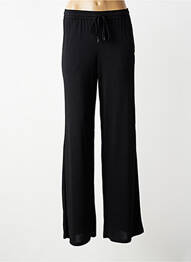 Pantalon large coupe fluide taille normale noir LOLA ESPELETA femme