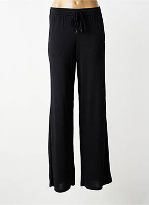 Pantalon large coupe fluide taille normale noir LOLA ESPELETA femme